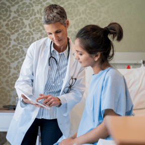 Image of supporting patients
